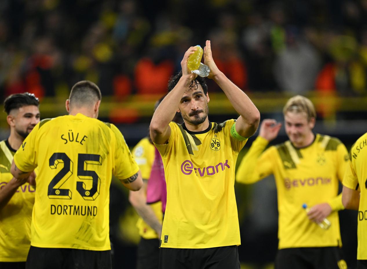 多特蒙德备战与沃尔夫斯堡的比赛