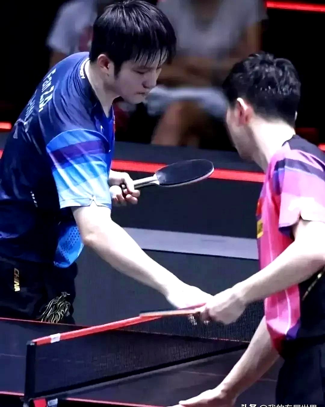 包含德国乒乓球队险胜英国乒乓球队，马龙高光表现的词条